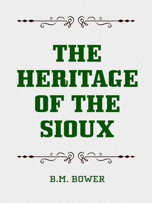 cover image of The Heritage of the Sioux